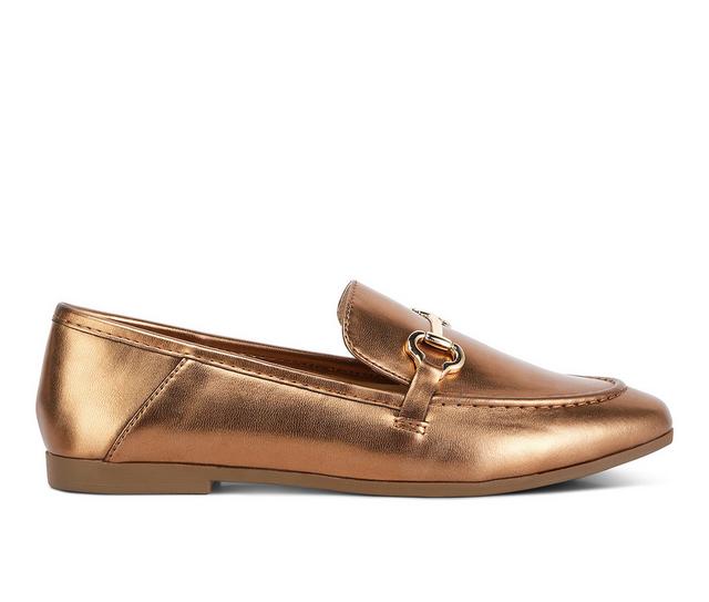 Women's London Rag Ichiro Loafers in Bronze color