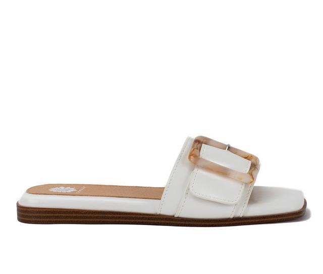 Women's Yellow Box Kelila Sandals in White color