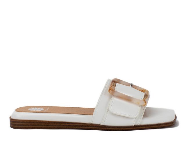 Women's Yellow Box Kelila Sandals in White color