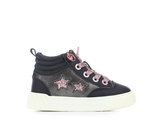 Girls' Blowfish Malibu Toddler & Little Kid Wanderland Sneakers in Black/Pink color