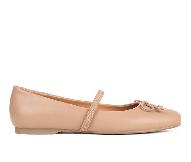 Women's DV BY DOLCE VITA Maleeya Flats in Latte color