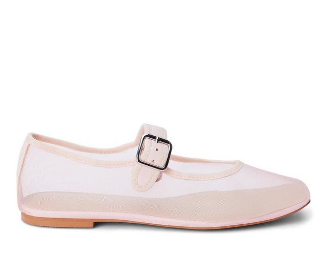 Women's Coconuts by Matisse Tribeca Mary Jane Flats in Pink color