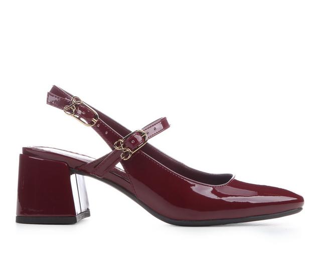 Women's Sam & Libby Grace Pumps in Swiss Mohagany color