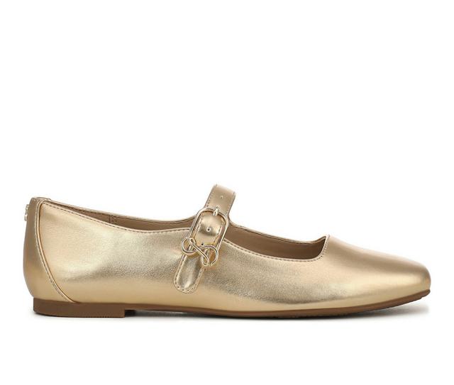 Women's Sam & Libby Fredi Flats in Amber/Gold color