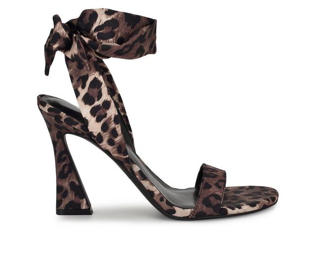 Women's Nine West Kobs Dress Sandals in Leopard color