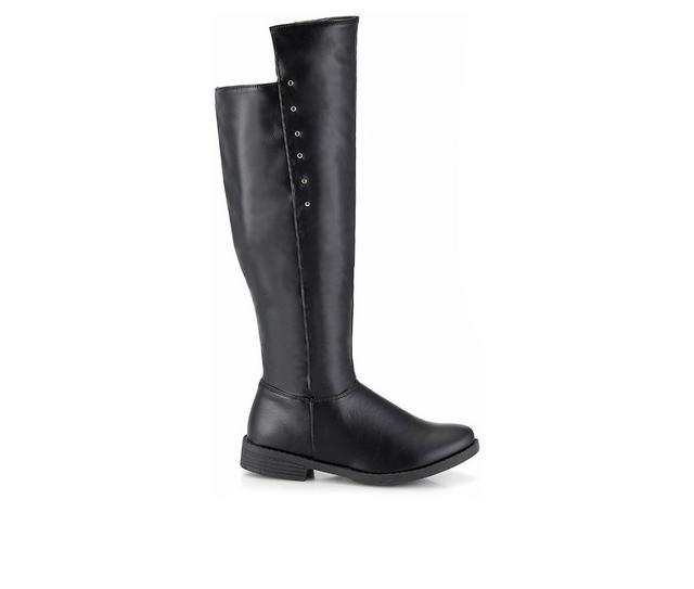 Women's Henry Ferrara Charm-501 Knee High Boots in Black color
