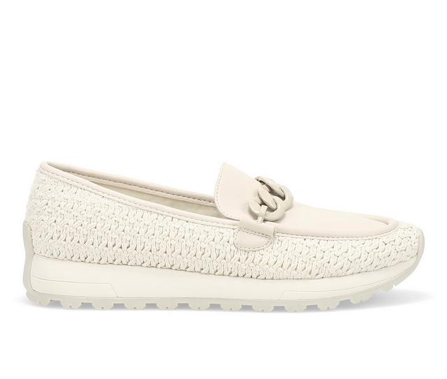Women's Baretraps Gael Wedge Loafers in Natural Crochet color