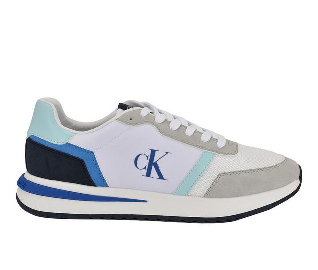 Men's Calvin Klein Picio Sneakers in Blue/white color