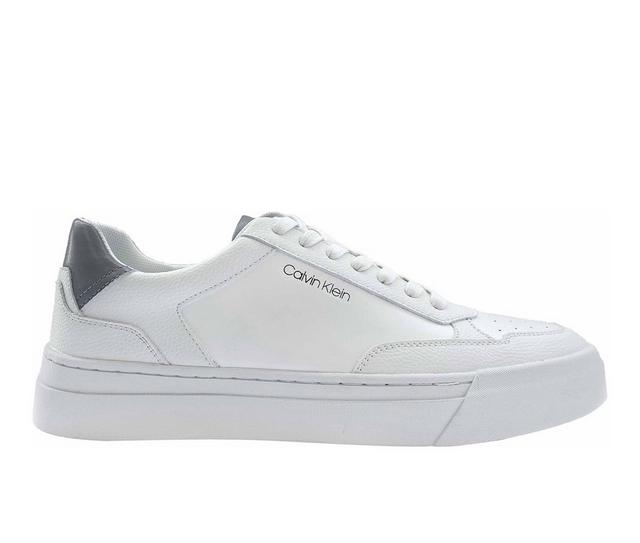 Men's Calvin Klein Stenzo Sneakers in White color