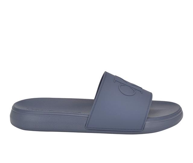 Men's Calvin Klein Wiston Sport Slides in Grey color
