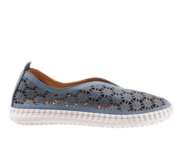 Women's Bueno Daisy Slip On Shoes in Denim color