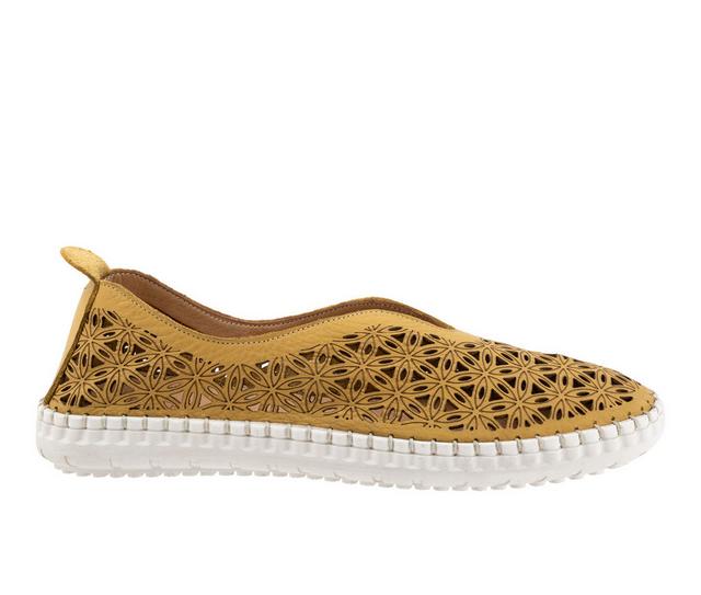 Women's Bueno Daisy Slip On Shoes in Yellow color
