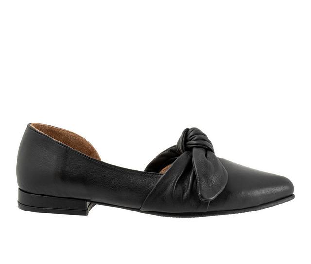 Women's Bueno Ivory D'Orsay Loafers in Black color