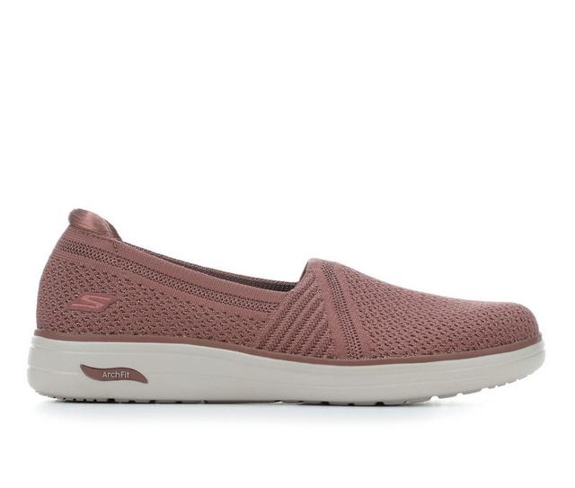 Women's Skechers Go 138701 Go Arch Fit Inspire Sydney Casual Shoes in Dark Rose color