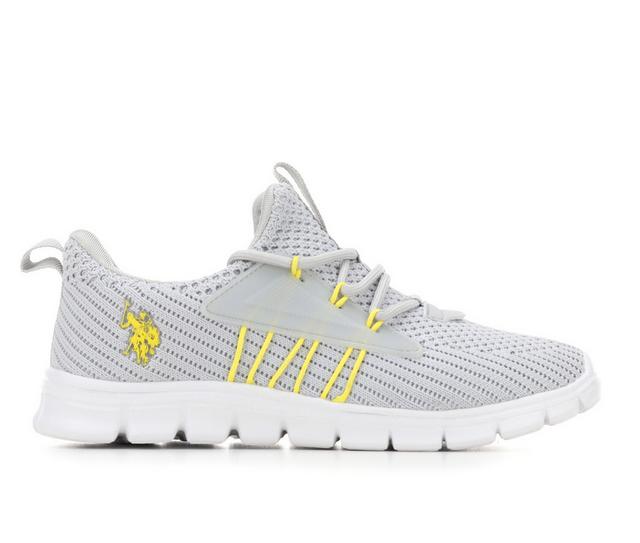 US Polo Assn Club 11-6 in Grey/Yellow color