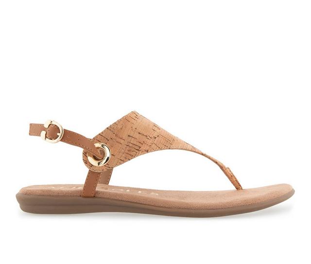 Women's Aerosoles Conclusion Sandals in Cork Combo color