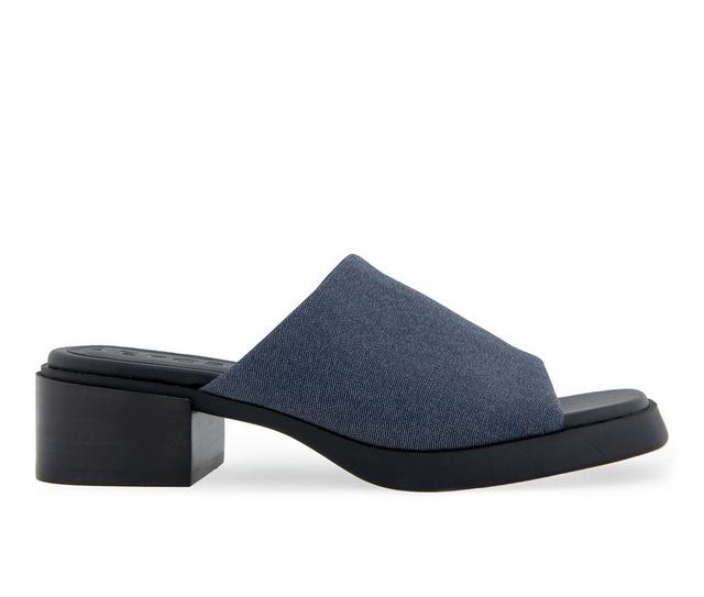 Women's Aerosoles Denise Dress Sandals in Dark Blue color
