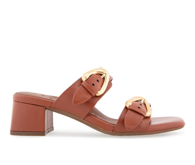 Women's Aerosoles Estella Dress Sandals in Ginger Bread Le color