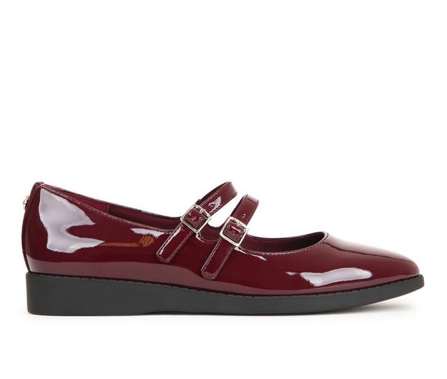 Women's Anne Klein Sevyn Casual Shoes in Burgundy color