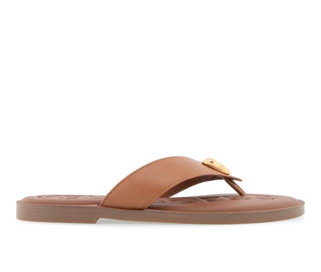 Women's Aerosoles Galen Flip-Flops in Tan color