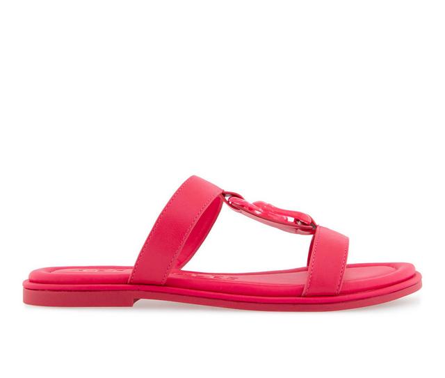 Women's Aerosoles Geraldine Sandals in Virtual Pink color