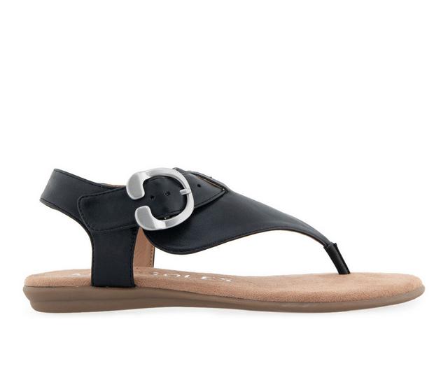Women's Aerosoles Isa Sandals in Black color