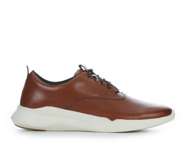 Men's Cole Haan Grand Crosscourt Runox Dress Sneakers in Brithish Tan color