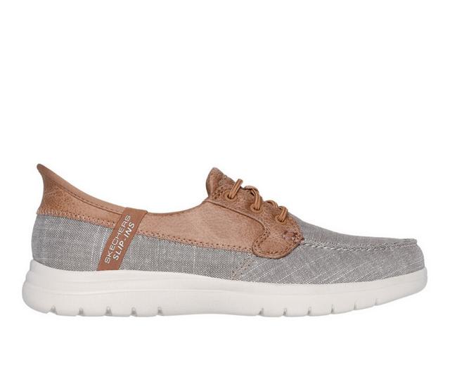 Women's Skechers Go On The Go Coastal 138215 Casual Shoes in Taupe color