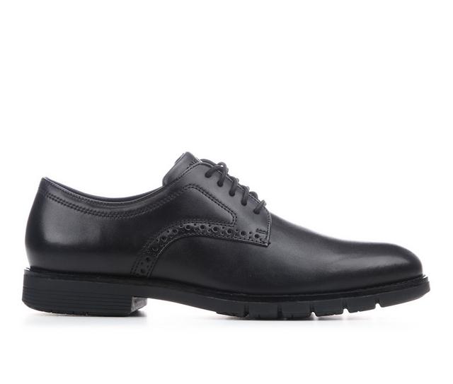 Men's Cole Haan Flexgrand + Plain Toe Oxford Dress Shoes in Black color