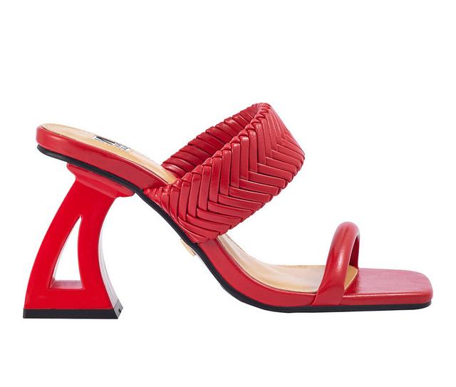 Women's Ninety Union Malibu Dress Sandals in Red color