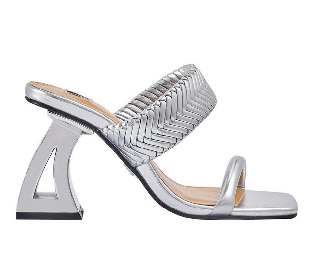 Women's Ninety Union Malibu Dress Sandals in Silver color