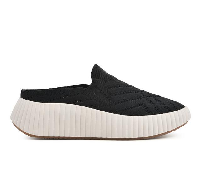 Women's White Mountain Dystant Slip On Shoes in Black color