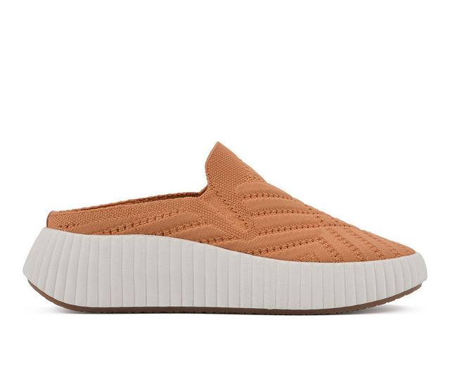 Women's White Mountain Dystant Slip On Shoes in Apricot color