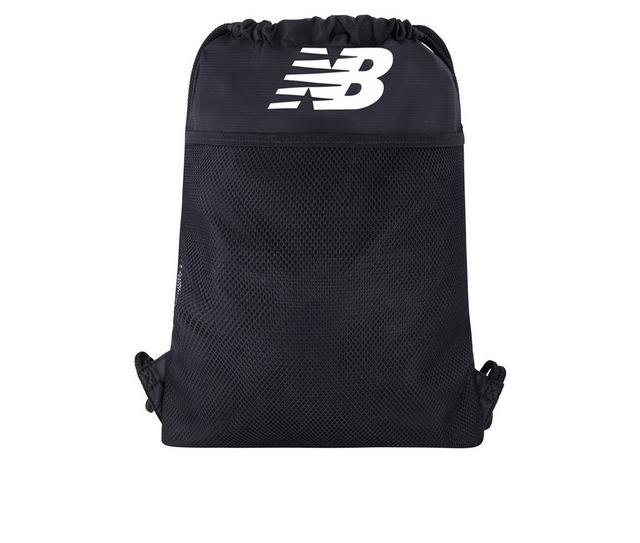 New Balance 17.5" Core Sackpack Drawstring in Black color