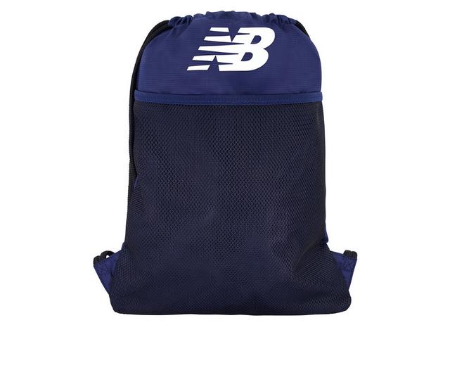 New Balance 17.5" Core Sackpack Drawstring in Navy color