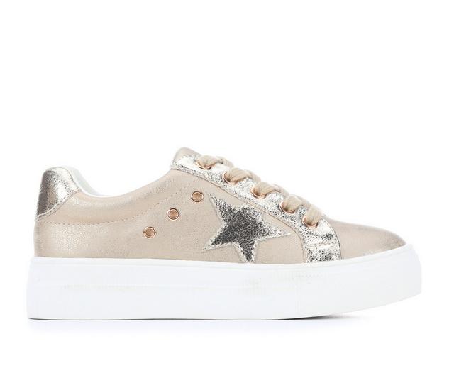 Girls' MIA Little Kid & Big Kid Sparklee Too Platform Sneakers in Gold color