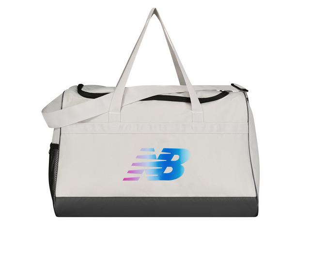 New Balance Team Duffel Small in Light Grey color