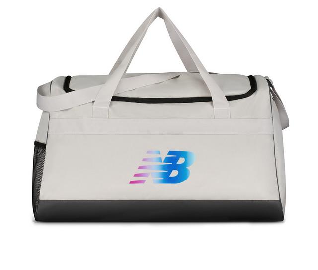 New Balance Team Duffel Medium in Light Grey color