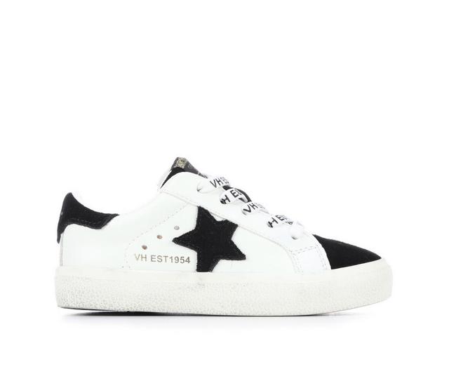 Girls' VINTAGE HAVANA Toddler & Little Kid Gita Sneakers in White/Black Mul color