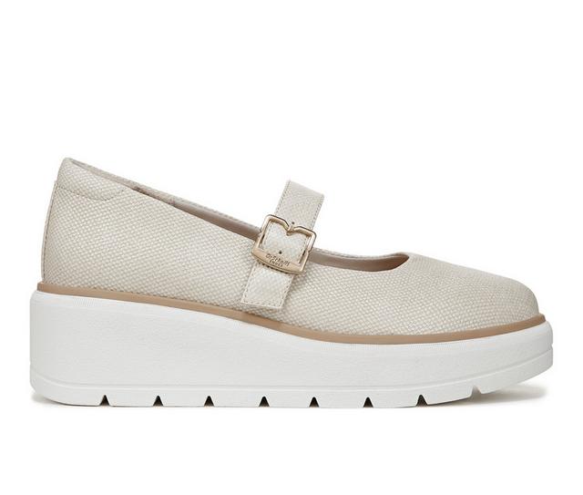Women's Dr. Scholls Nice Day Max Jane Loafers in Off White color