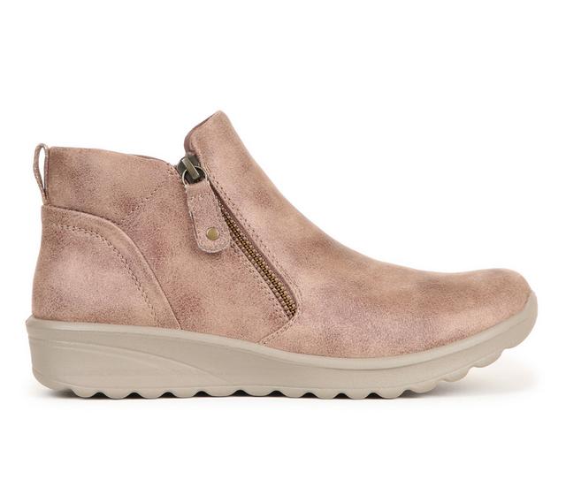 Women's Skechers Lovely Vibe Booties in Mushroom color