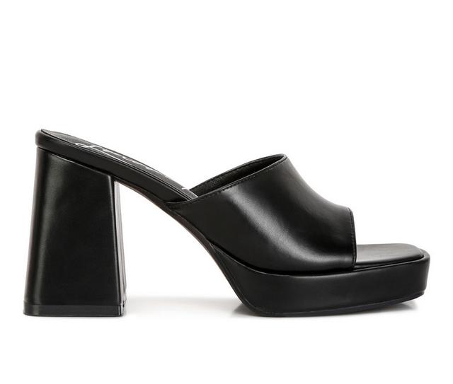 Women's London Rag Flexes Dress Sandals in Black color