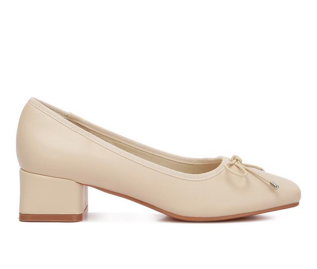 Women's London Rag Sienna Pumps in Beige color