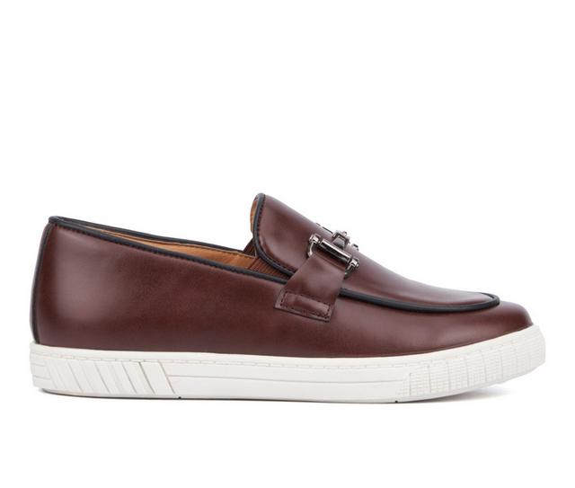 Boys' Xray Footwear Little Kid Aeneas Loafers in Brown color