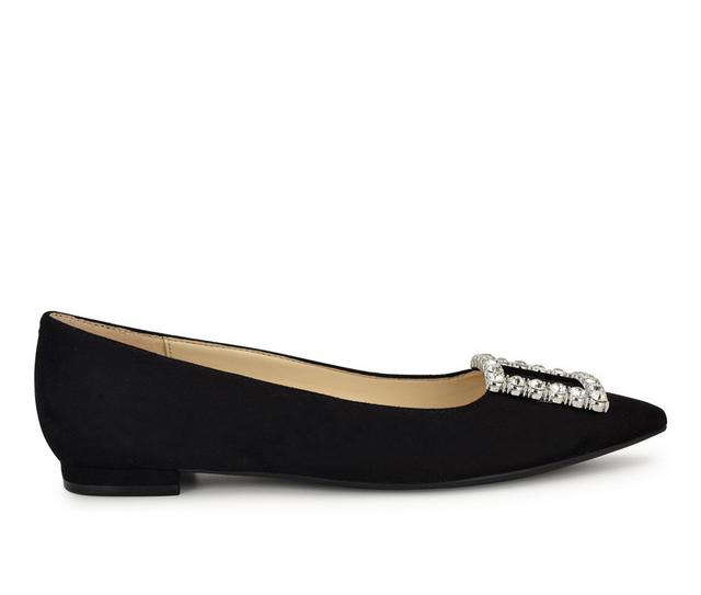 Women's Nine West Jesikes 2 Flats in Black color