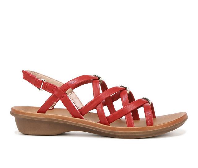 Women's Soul Naturalizer Sierra Sandals in Red color