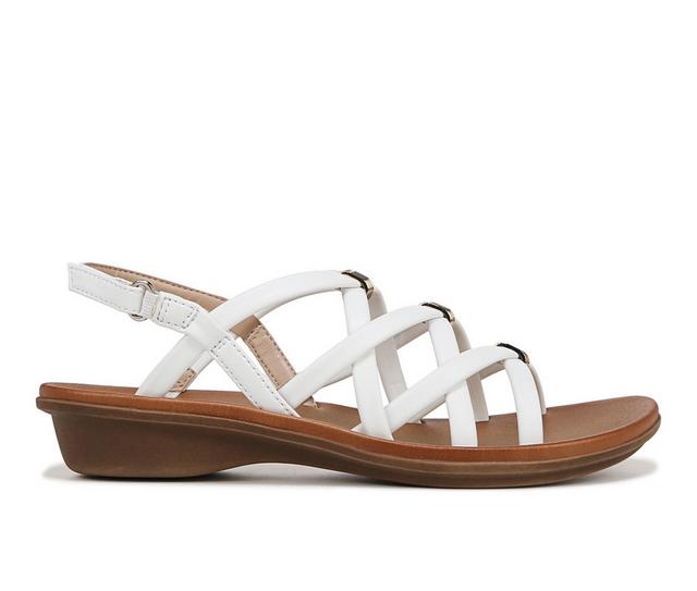 Women's Soul Naturalizer Sierra Sandals in White Smooth color