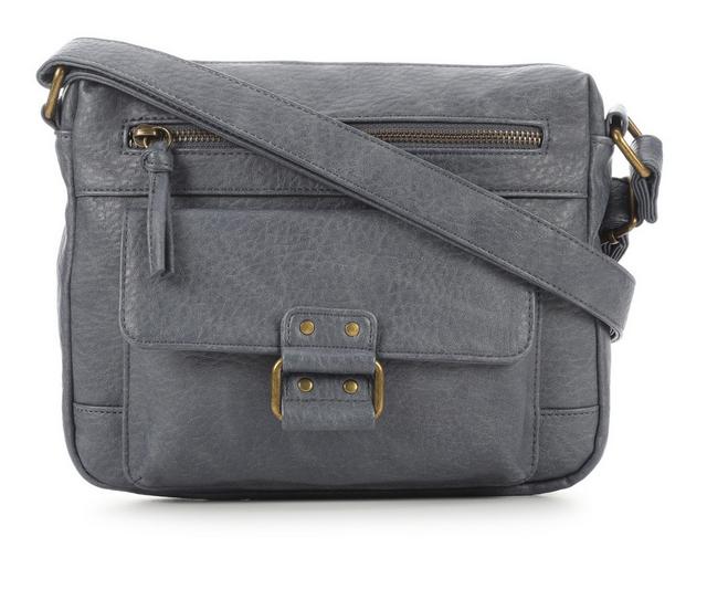 Bueno Of California Tab Pocket Crossbody in DENIM color