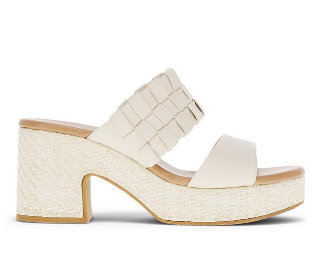 Women's Baretraps Mavis Platform Dress Sandals in Cream color