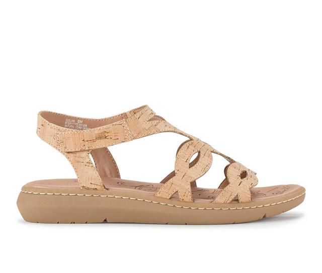 Women's Baretraps Quillan Sandals in Natural Cork color